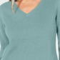Karen Scott Suéter Feminino Gola V Verde Menta Tamanho Médio