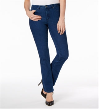 Calça jeans feminina Charter Club Prescott Bootcut azul tamanho 18