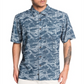 Camisa Tribal Kelp Masculina Quiksilver Azul Tamanho XX-G