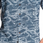 Camisa Tribal Kelp Masculina Quiksilver Azul Tamanho XX-G