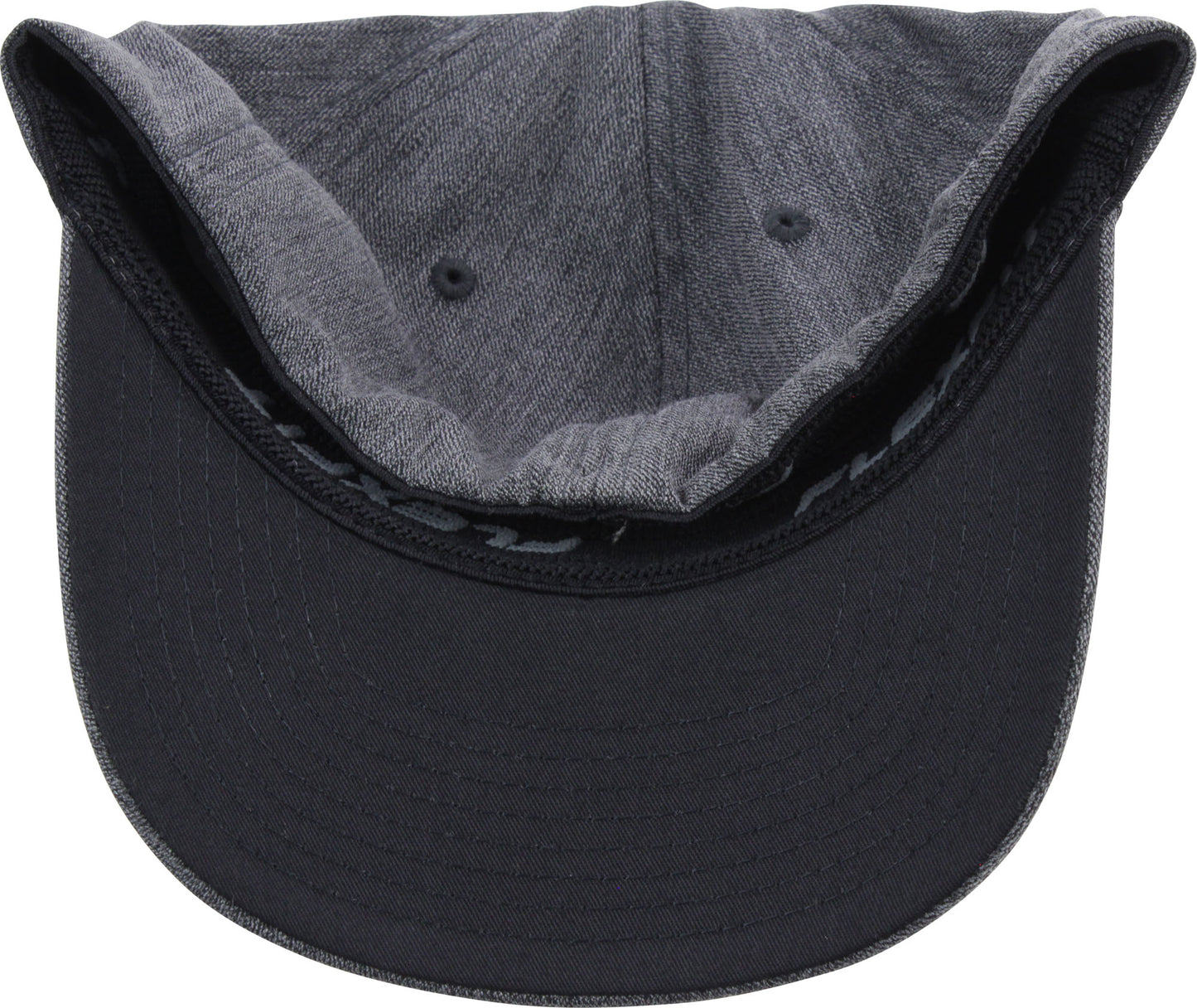 Boné de beisebol masculino Quiksilver Sidestay Flexfit prateado e cinza, tamanho P