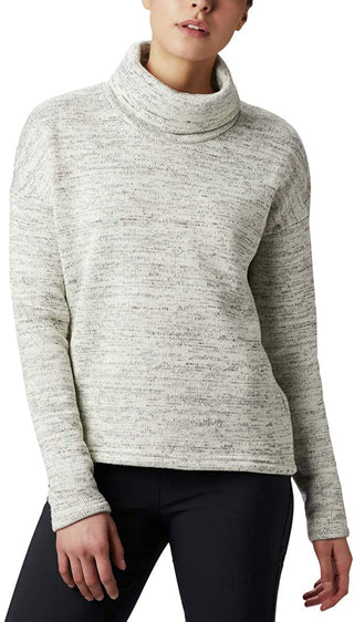 Columbia Chillin Fleece Pullover Feminino Branco Tamanho XL