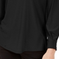 Blusa Alfani Feminina Recortada Preta Tamanho Pequeno Médio