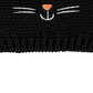 Chapéu de gato Carter's Baby Girl's preto tamanho 3-9 meses