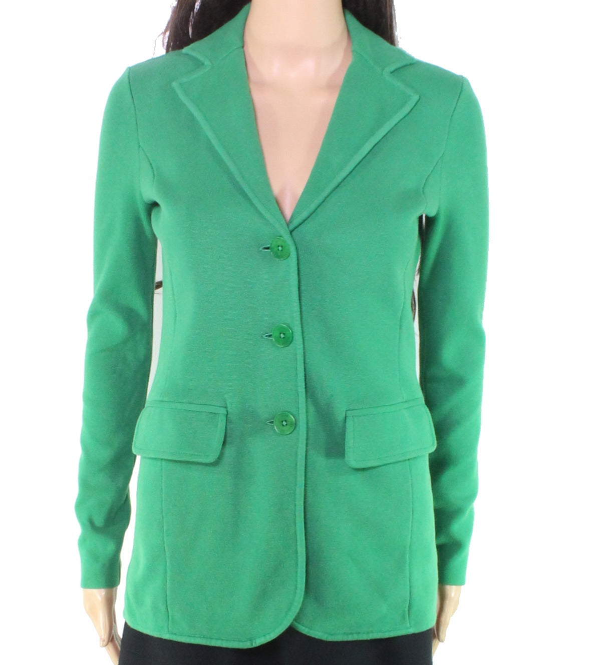 Jaqueta Ralph Lauren Feminina Tricô Blazer Verde Tamanho P