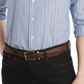 Camisa Tommy Hilfiger Classic Fit Masculina Azul Tamanho XS