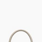 Bolsa feminina Rebecca Amorous Nubuck cinza tamanho regular