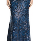 Vestido de lantejoulas Avery G feminino verde tamanho 6