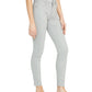 Calça jeans Hudson Nico Mid Rise Super Skinny Stretch, cinza, tamanho 26, feminina