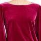 Blusa de veludo com strass feminina MSK rosa tamanho extragrande