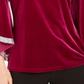 Blusa de veludo com strass feminina MSK rosa tamanho extragrande
