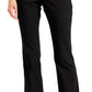Calça jeans feminina INC International Concepts Elizabeth Curvy Bootcut preta tamanho 6/28