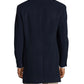 Sobretudo Calvin Klein Masculino Prosper X Fit Lã Azul Tamanho 46