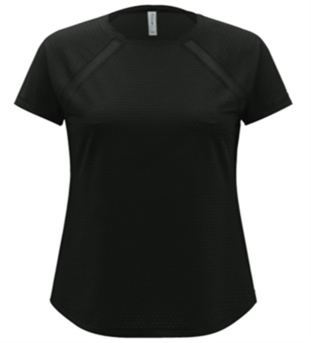 Top de malha texturizada feminino Ideology, preto, tamanho P