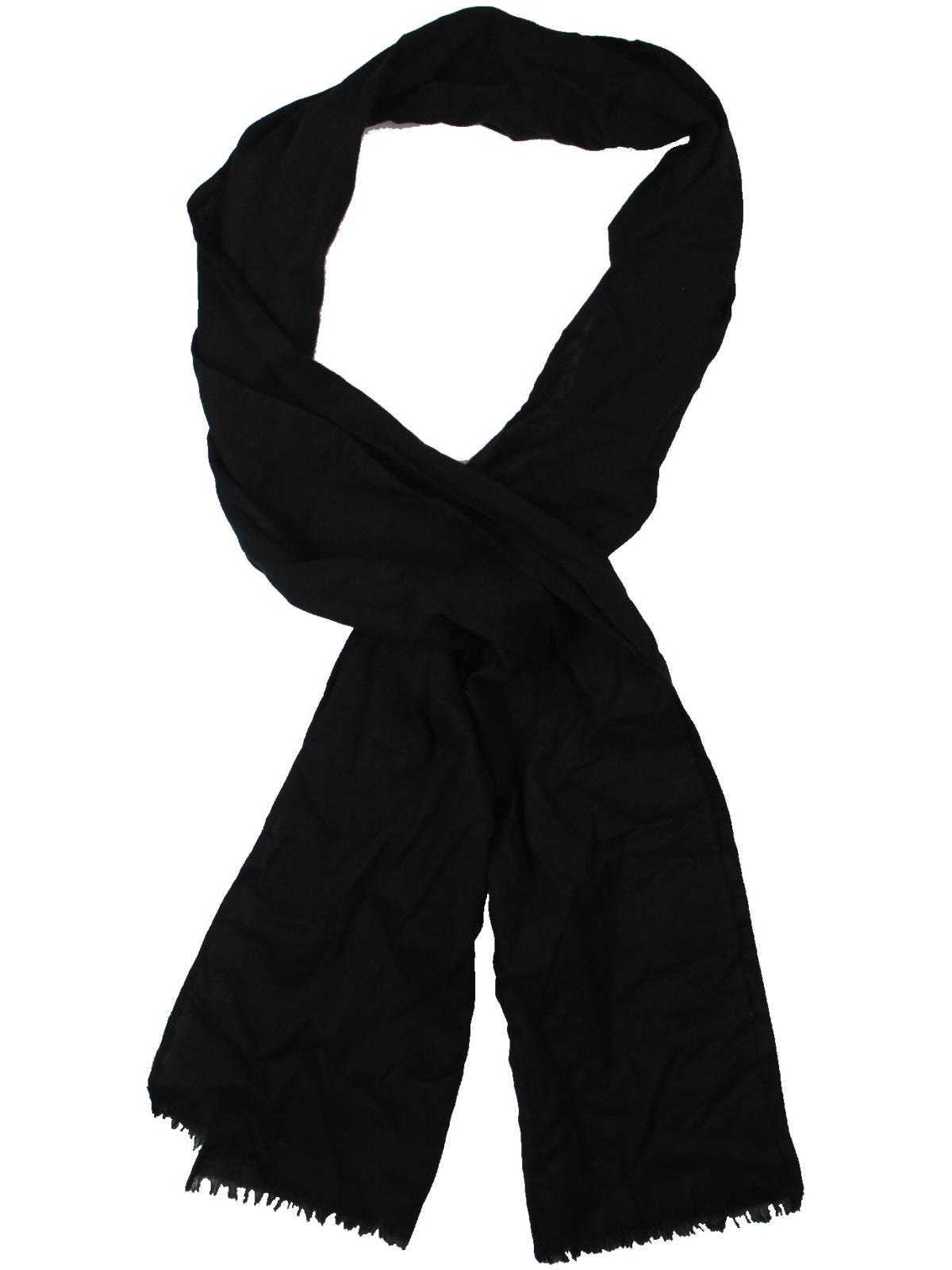 Polo Ralph Lauren Cachecol retangular de algodão com franjas masculino, preto, tamanho regular