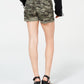 Shorts casual camuflado feminino Vanilla Star cinza tamanho 3