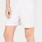Shorts de algodão com cordão feminino Karen Scott, branco, tamanho médio