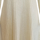 Vestido feminino estilo &amp; co, manga comprida, decote redondo, acima do joelho, para usar no trabalho, branco, tamanho médio