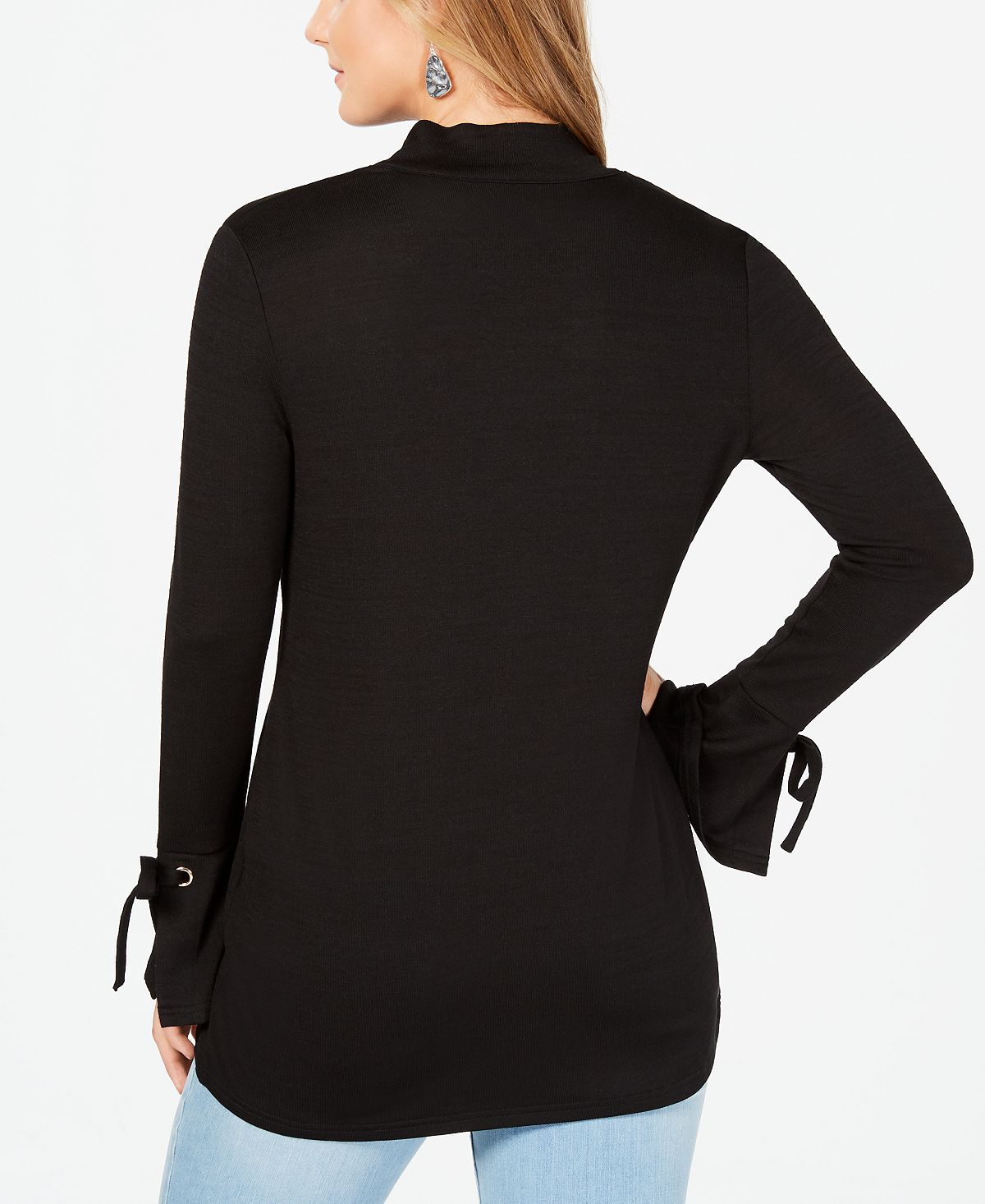 Cardigan feminino Charter Club Petite com punhos amarrados, tamanho vinho, tamanho Petit S