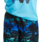 Conjunto de 2 peças de protetor solar e shorts de natação Laguna Toddler &amp; Little Boy, azul, tamanho 3T