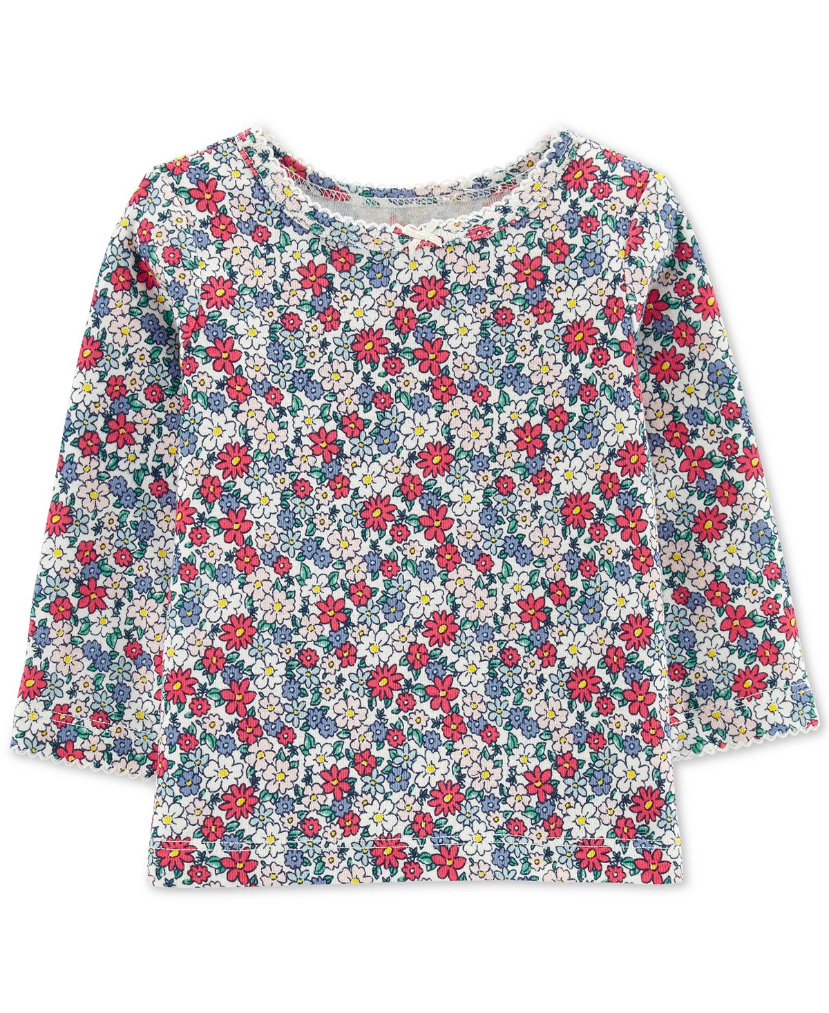 Conjunto de suéter de veludo cotelê com bolinhas Carter's para meninas, azul, tamanho 3MOS