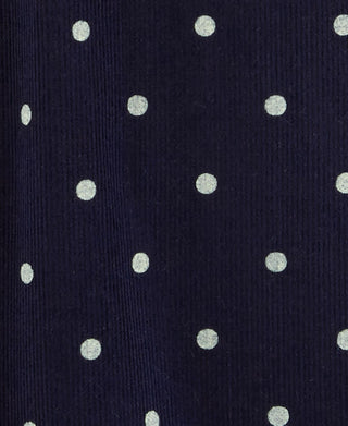 Conjunto de suéter de veludo cotelê com bolinhas Carter's para meninas, azul, tamanho 3MOS
