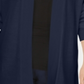Karen Scott Cardigan Feminino Frente Aberta Azul Tamanho Pequeno GG