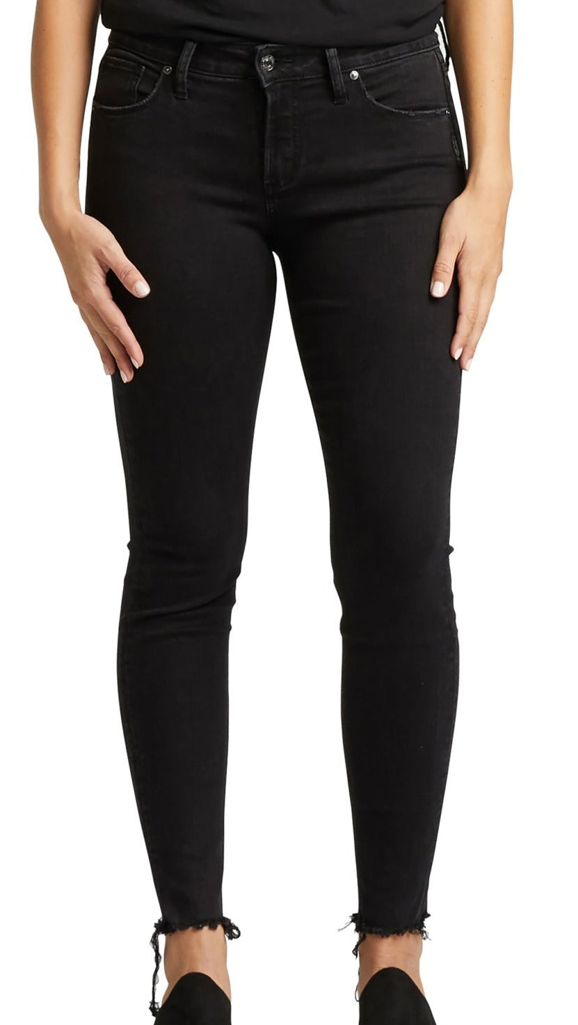 Moulant Pour Femmes Avery Noir Jean Preto Tamanho 29