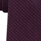 Gravata Calvin Klein Masculina Micro Check Classic Vermelha Tamanho Regular