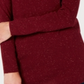 Karen Scott Suéter Túnica Curvo Feminino Vermelho Tamanho Pequeno M