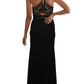 Vestido de festa feminino B Darlin com costas nadador e duas peças, preto, tamanho 1/2