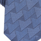 Gravata Alfani Masculina Slim Abstract Azul Tamanho Regular