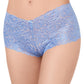 INC International Concepts Calcinha curta sexy e atrevida feminina azul tamanho XX-grande