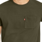 Camiseta Levi's Masculina Heavyweight Pocket Verde Tamanho Grande