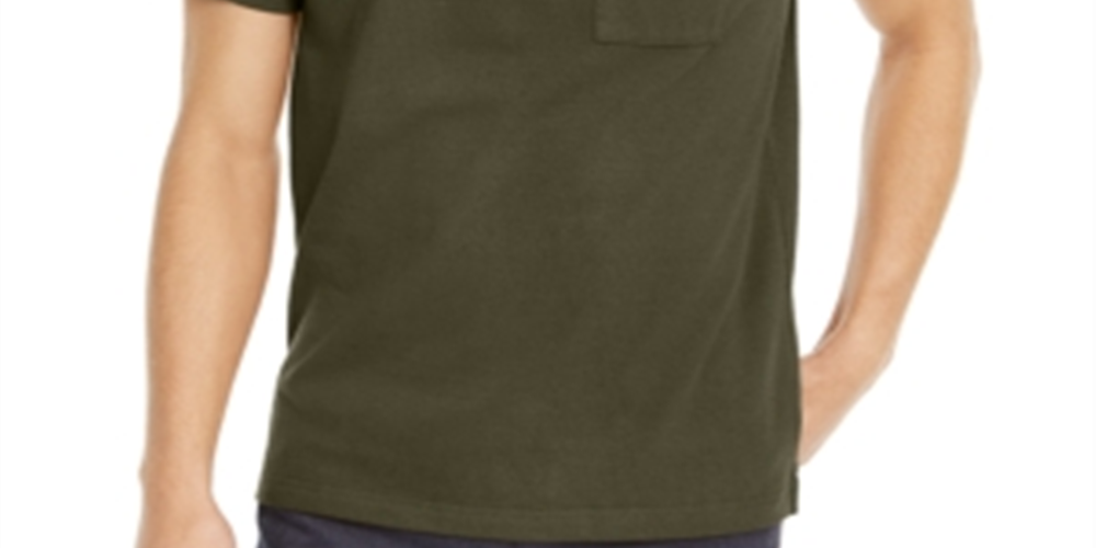 Camiseta Levi's Masculina Heavyweight Pocket Verde Tamanho Grande
