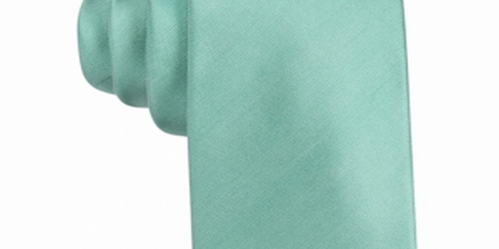 Gravata masculina Alfani Slim Self-tie, tamanho único, cor menta