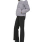 Jaqueta Puffer Calvin Klein Feminina Pied-de-poule Prata Tamanho X-S