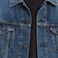 Jaqueta Trucker Masculina Levi's Azul Tamanho Grande
