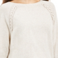 Cardigan aberto de manga comprida mesclado feminino Style &amp; Co, trapézio, marrom, tamanho pequeno