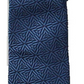 Gravata profissional masculina Alfani Hoover Silk Blend azul tamanho regular