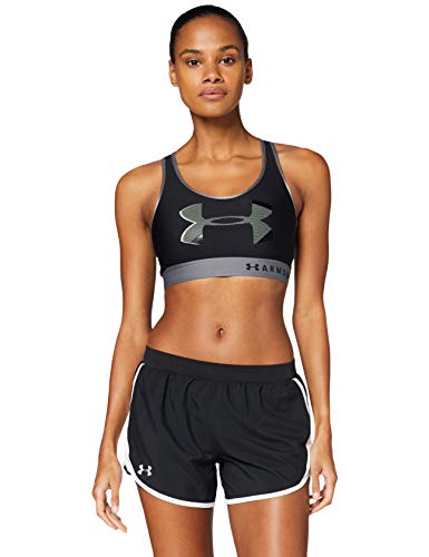 Shorts de corrida feminino Under Armour Fly By 2.0, preto, tamanho GG