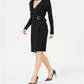 Vestido suéter feminino INC International Concepts, preto, tamanho X-S