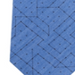 Gravata Slim Calvin Klein Masculina com Estampa Álgebra Azul Tamanho Regular