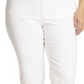 Calça Capri Feminina Gloria Vanderbilt Plus Amanda Rouser Branca Tamanho 18 W