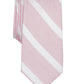 Gravata fina de seda Lovett masculina Bar III, rosa, tamanho regular