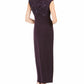 Vestido envelope falso Soutache feminino conectado, roxo, tamanho 4P