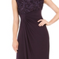 Vestido envelope falso Soutache feminino conectado, roxo, tamanho 4P