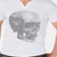 INC International Concepts Camiseta masculina com estampa Face Off e decote em V, tamanho XXX-G