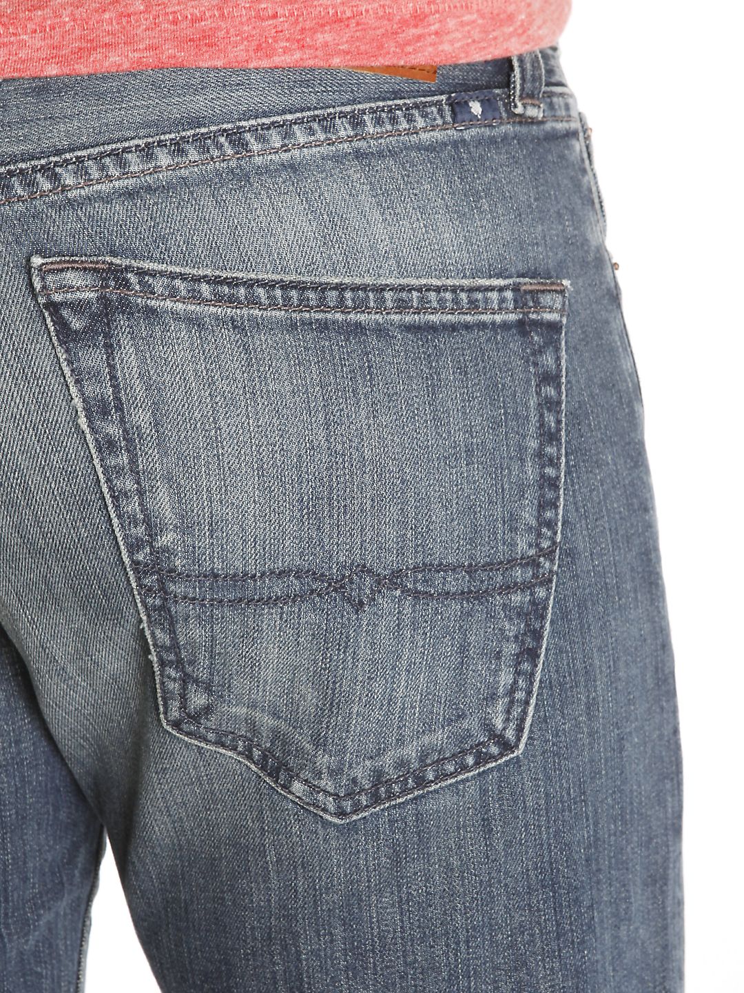 Calça jeans masculina reta Lucky Brand azul tamanho 32x30