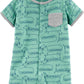 Macacão Carter's Baby Boys n Hot Dog estampado verde tamanho 8 meses